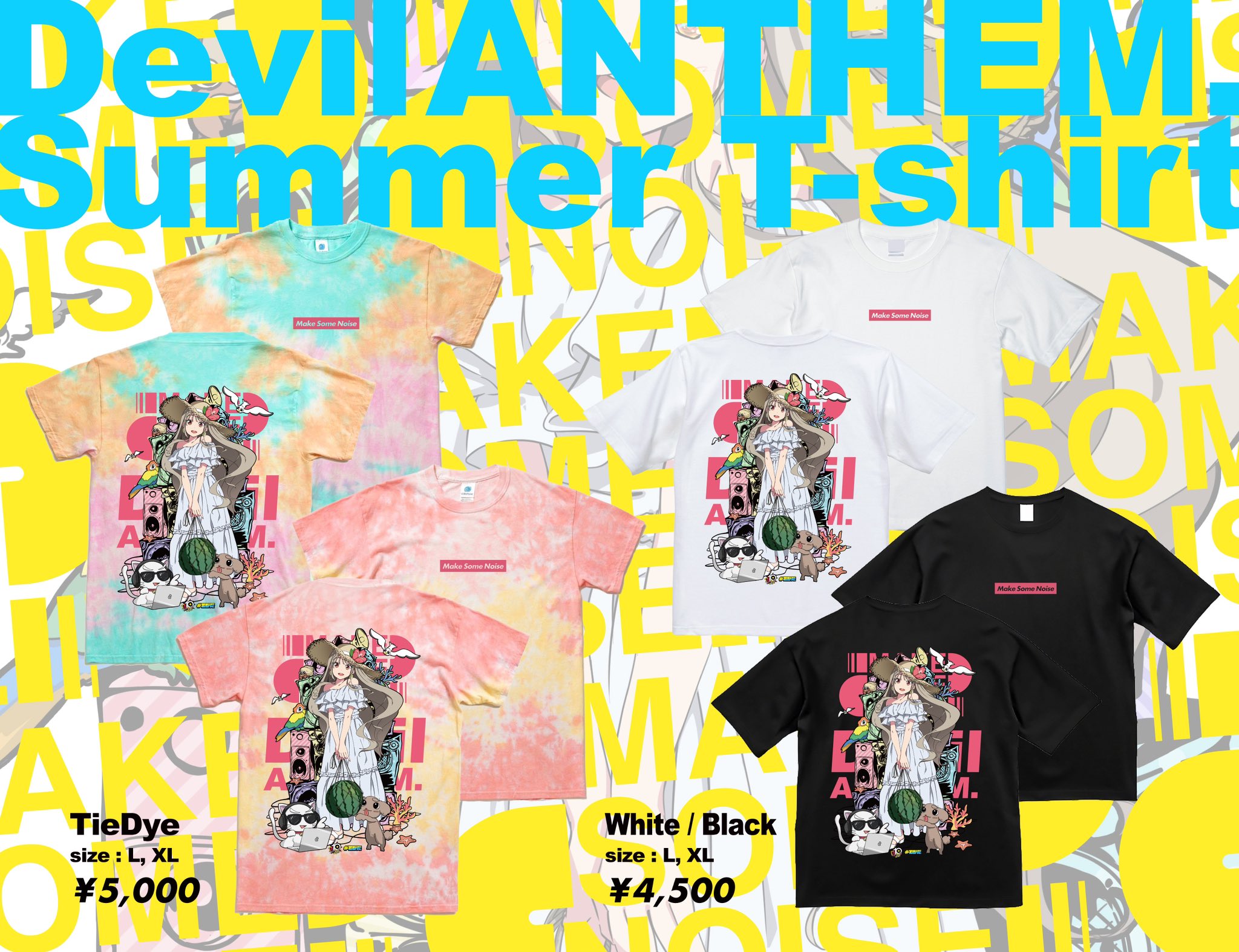 DevilAnthem タイダイTシャツ Devil ANTHEM. on X: