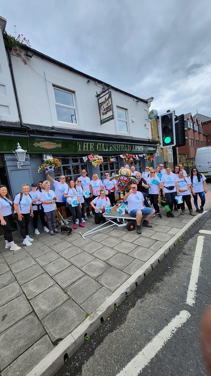stoswaldsuk's tweet photo. A group of intrepid challengers from @dealdirectblind embarked on a ten mile walk in support of St Oswald’s Hospice on Sunday 7th July.

They raised a fantastic £2,115.50!

Thank you to everyone who took part and sponsored the team 💙 

Read more here: https://t.co/5IieOjcyEB https://t.co/UBllaxy7Fz