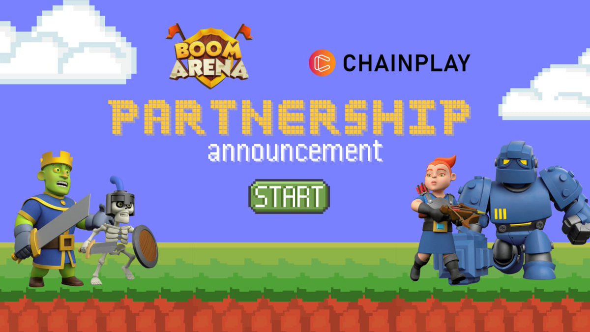 Defi_Eagle's tweet photo. 🤝 @ChainplayGG has secured a partnership with @BoomArena_xyz.

💥 #BoomArena is a mobile Web3 game offering real-time PvP tower rush battles, powered by @Kroma_Network.

🔽 VISIT
https://t.co/qhzA2Of91X https://t.co/HBb33SRFgB