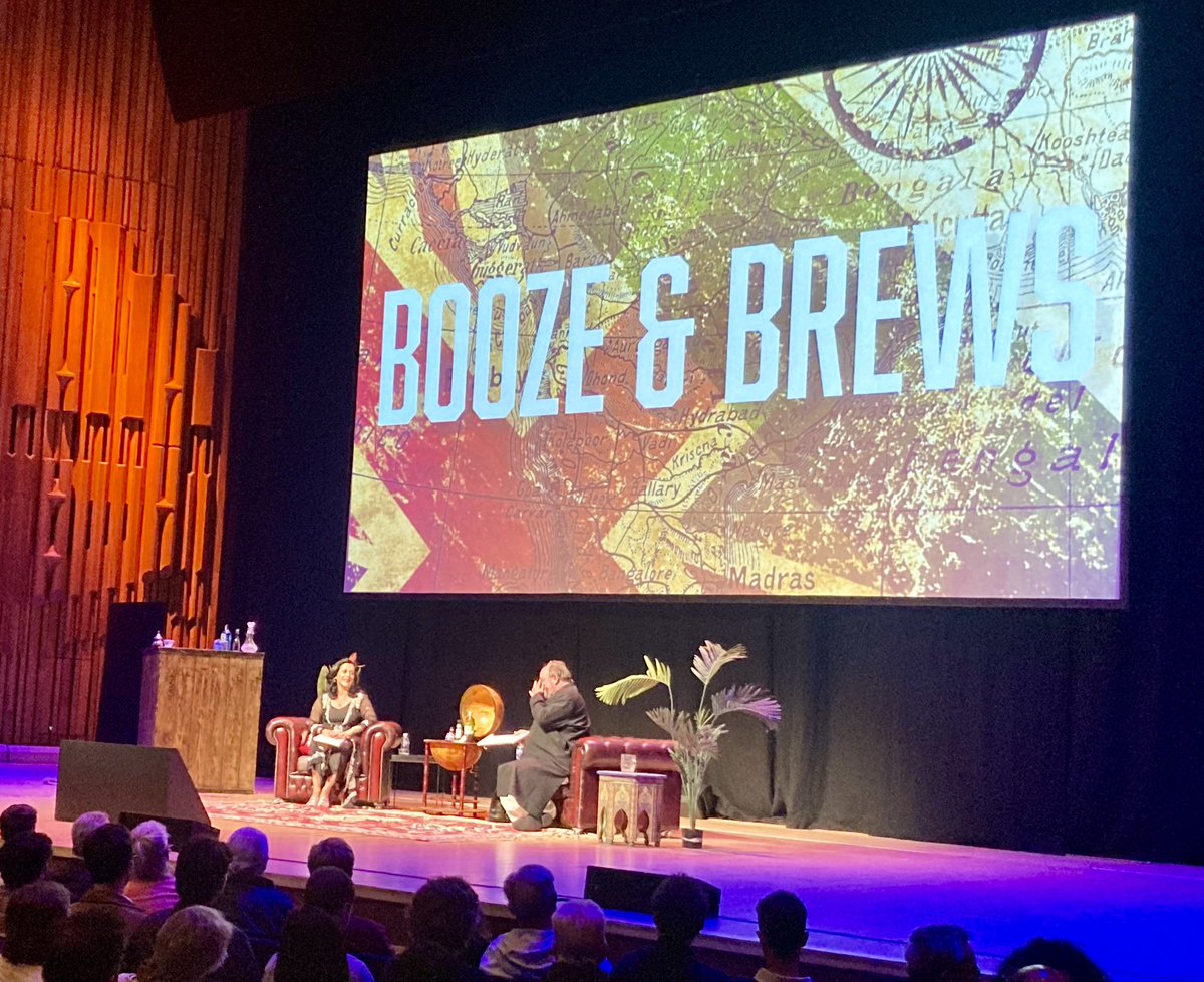 iyabo_shines's tweet photo. About last night  = my first delicious intro to #EmpireLive pod hosted by @DalrympleWill &amp; @tweeter_anita LOVED their banter as a duo! 🤣They went deep into various historical stories behind tea, gin, IPA-ranging from the hilarious to the VERY sobering! @EmpirePodUK so good! 🔥 https://t.co/YFGy2dfb22