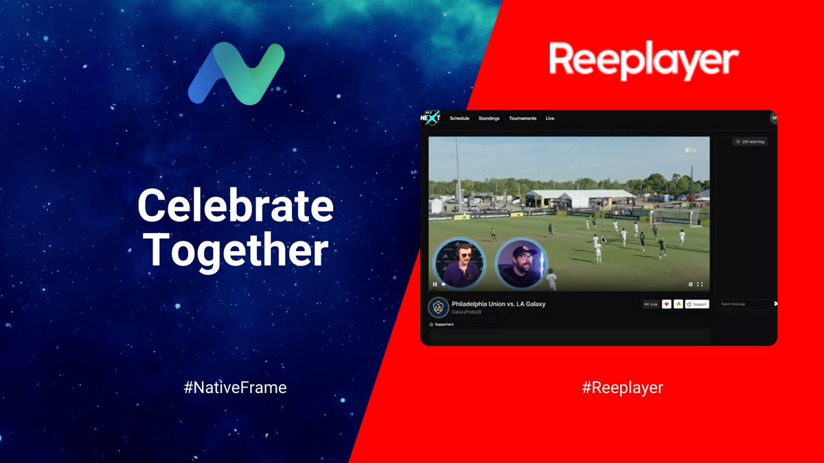 native_frame's tweet image. Reeplayer imagines a world where players, coaches, and fans
can come together in a virtual space. #Reeplayer #NativeFrame nativeframe.com/press-release/…