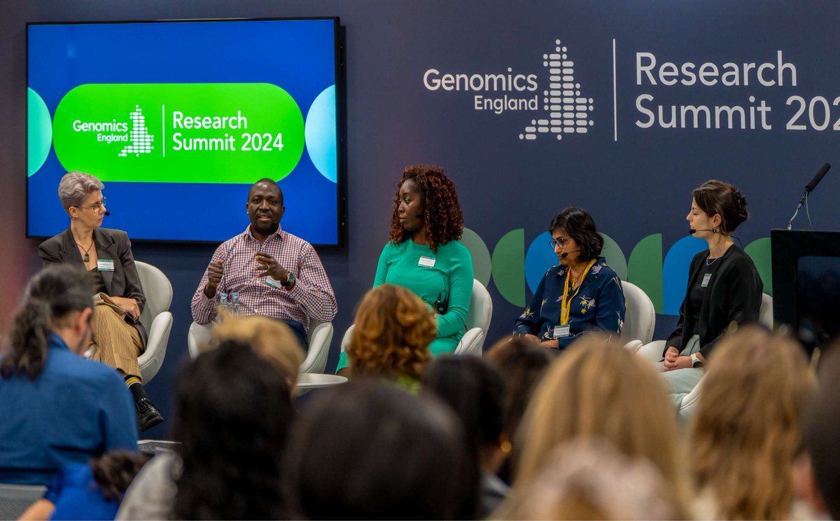 Genomics England tweet media