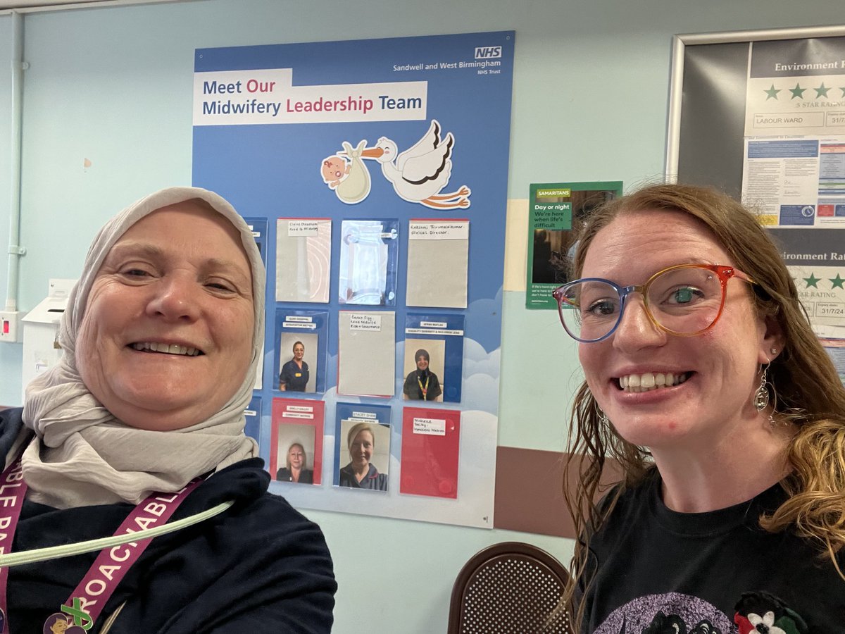 5PillarsParent's tweet photo. Look at our beautiful ⁦@Afrahnasser⁩ in the background on the delivery unit ⁦@CityHospital⁩ labour Ward . We like to thank all the staff to accommodate us today in how we have a better experience for our #communities #BAMER #Maternity #services #Birmingham https://t.co/FSSQDV7TWi