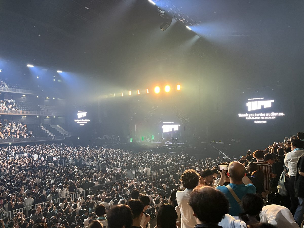 MonoRche's tweet photo. サカナクション、また行ってきました。 https://t.co/DX4y8PiW7C