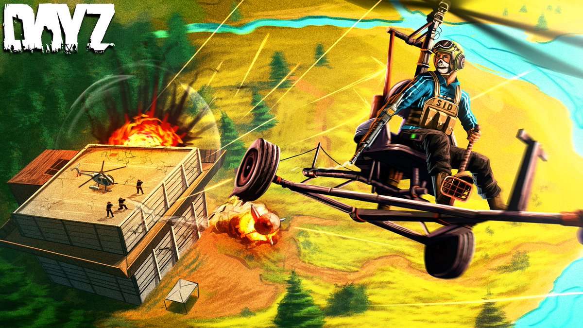 Hey guys! 😃 I'm Lucas, a Brazilian digital illustrator 🇧🇷
 I currently make thumbnails and wallpapers for #Dayz and #Rust among other games. 
If you are interested in working with me, I will be happy to help you, just send me a message 📨