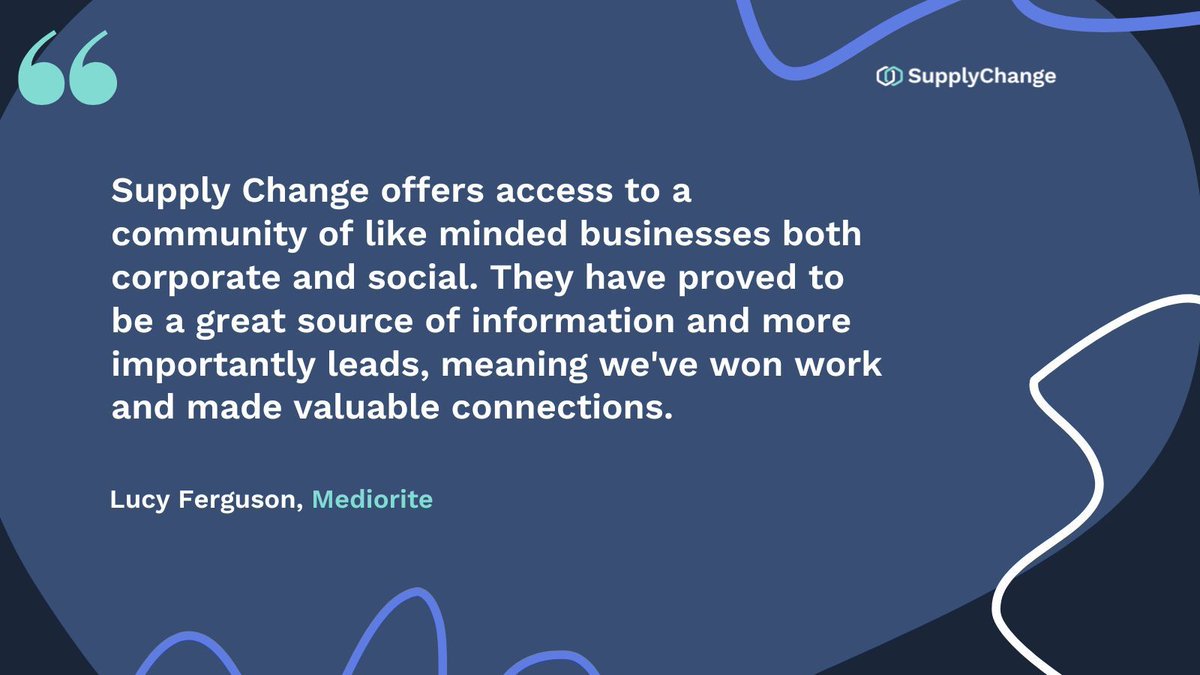 Are you a socially conscious supplier looking for new contract opportunities?

Showcase your products and services, and highlight your social impact on our bespoke platform, where you can connect with potential buyers and discover contract opportunities.

buff.ly/4c3l3dR