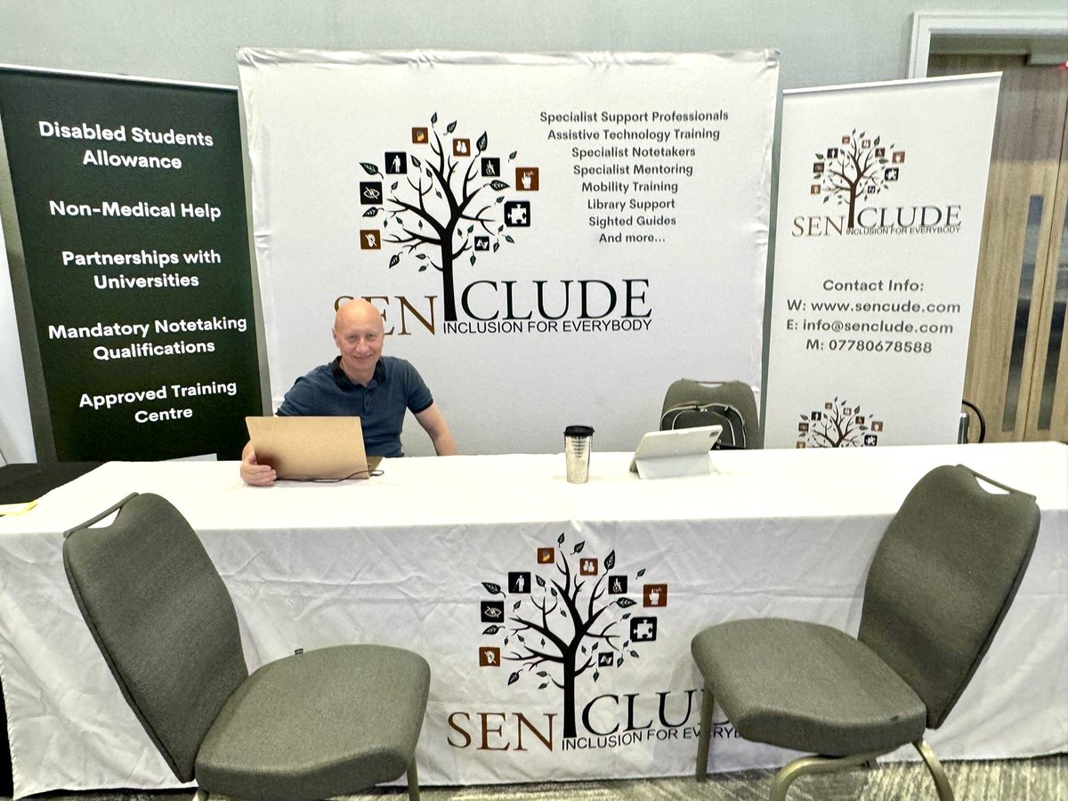 senclude's tweet photo. Sight Village Birmingham.  Great to have been involved in such a great conference and exhibition over the last two days. https://t.co/Q6jKiJovhk