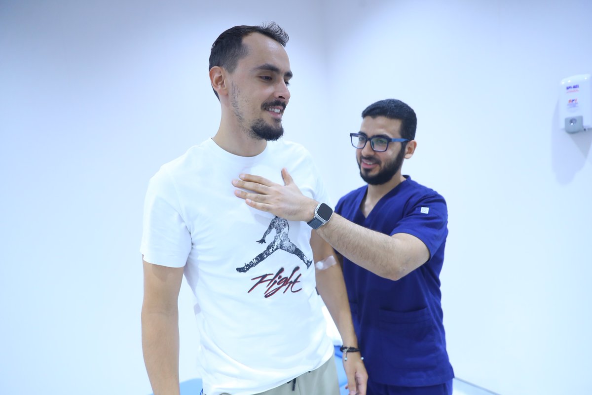 AlFaisaly's tweet photo. بالفحوصـات الطبيـة  🩺
استعداداتنا تنطلق للموسم الرياضي 2024-2025 وذلك بالتعاون مع مركز التأهيل الطبي والاطراف الاصطناعية بجامعة المجمعة @RPO_mu https://t.co/vGc1OTzNa9