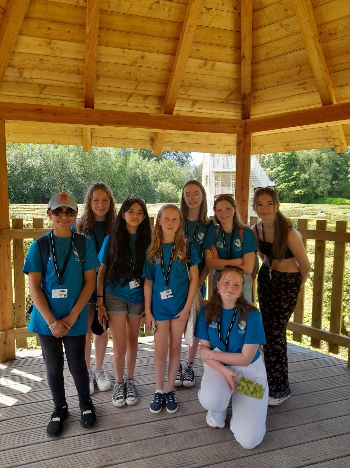 TCAMusic1's tweet photo. Wow! What a day so far….fabulous breakfast, concert no1 at the labyrinth (which was great although VERY hot) and now we’re off chocolate shopping! https://t.co/QPBuDtsU3r