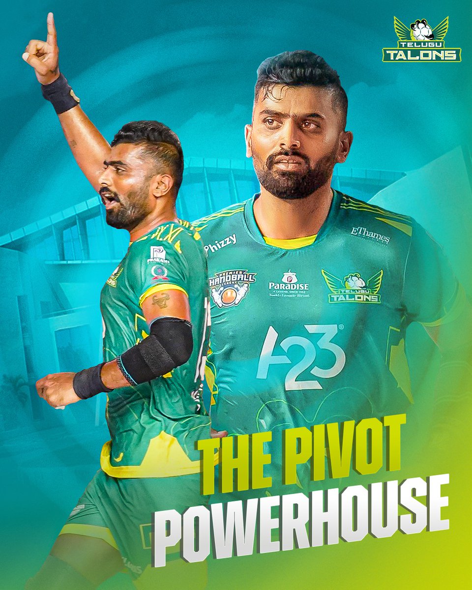 TeluguTalons's tweet photo. 🤾‍♂🔥 The 𝗥aging 𝗞night of the Talons army - Raghu Kumara!

#TeluguTalons #PHLIndia #PremierHandballLeague #TeluguSwag #UnleashTheTalons #ItsADifferentBallGame #Handball #IndianSports https://t.co/KFmIFkSn0r