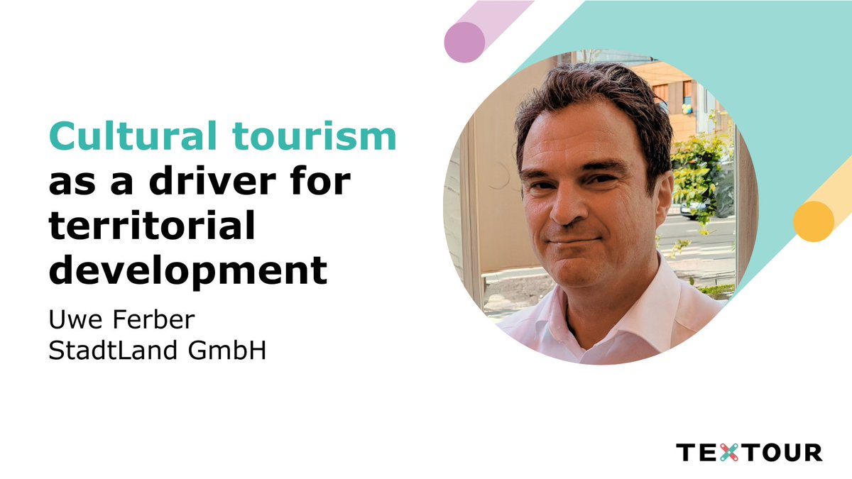 tex_tour's tweet photo. Uwe Ferber, from StadtLand GmbH, will illustrate the successful cross-border partnership emerged in Umgebindeland, #TExTOUR's pilot, and their potential in shaping the future of cross-border tourism.

📅July 11
⏰9:30 - 11:00

Do not miss it!
ℹ️ https://t.co/zlAriVJajJ https://t.co/TjZM7Z0lz7