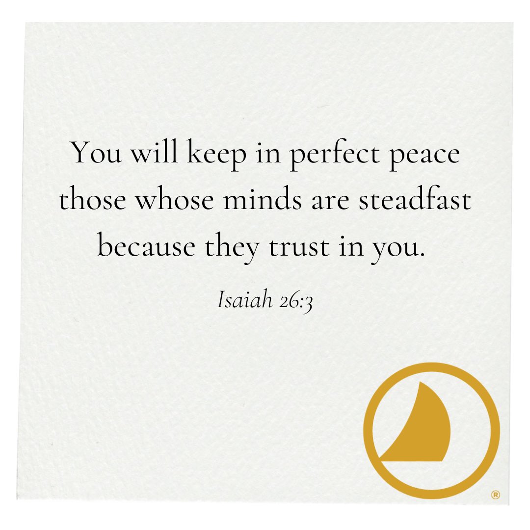 NavigatorChurch's tweet image. From Reliance on God’s Resources, His Peace @thenavigators #topicalmemorysystem #isaiah263