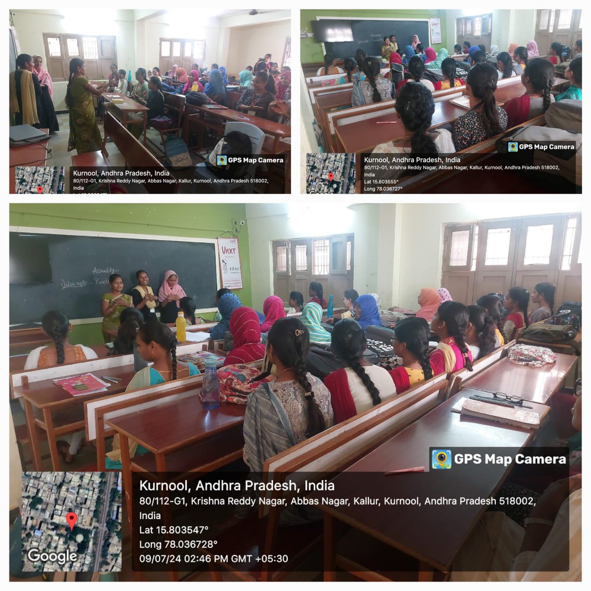 AP_Skill's tweet photo. Program Name: UNXT ( Unnati Foundation)
Attended: 33
College: Ravindra Degree College for Women,  Kurnool
#APSSDC #skilldevelopmentminister #NaraLokesh  #MDCEO #ias #engineering #employbilityskillcenter #industry #employment #SkillTrainings #Initiatives #skillcensus https://t.co/FfGcDsZ32y