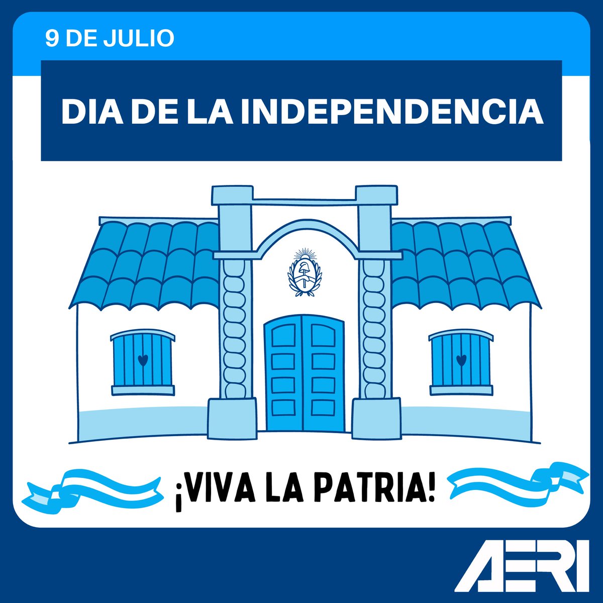 🇦🇷 ¡Feliz Día de la Independencia! 🇦🇷

Hoy celebramos 208 años de libertad y soberanía. Recordamos con orgullo a quienes lucharon por nuestra independencia y reafirmamos nuestro compromiso con un país justo y solidario.

¡Viva la Patria! 🩵🤍🩵

#DíaDeLaIndependencia
