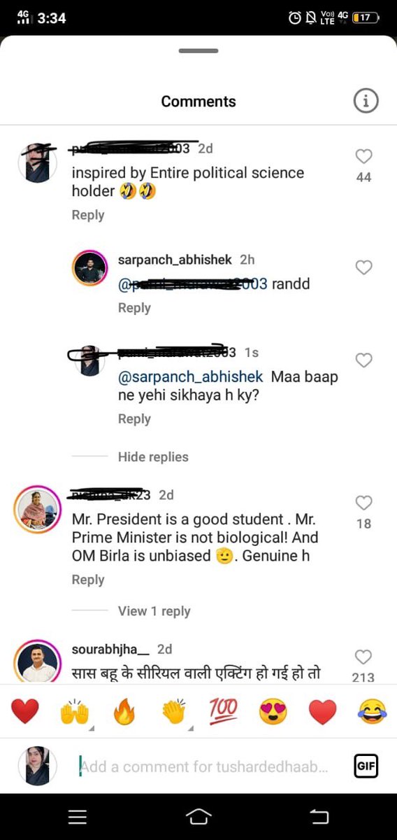SharmaYakshna's tweet photo. (1/5)
Recently, a scam of dual degree holding of Dusu President &amp;
@TUSHARDEDHAABVP was unveiled. He shared a video sharing his take on the issue. And in his comment section, some girls respectfully disagreed but his supporters targeted almost all girls to pass on abusive comments https://t.co/osYL4ESexA