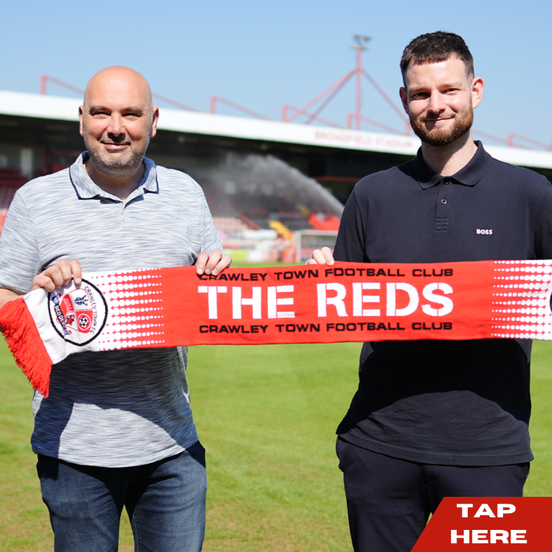 crawleytown's tweet photo. 🤝 EDEN UTILITIES TO BECOME THE NEW BACK-OF-SHIRT PARTNER

Crawley Town Football Club is delighted to announce long-term club partner @EdenUtilities as the new back-of-shirt sponsor for the next three seasons until May 2027.

#TownTeamTogether🔴