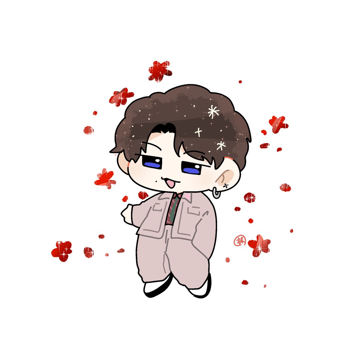 Post by 抹茶on X: 💙🧡💚