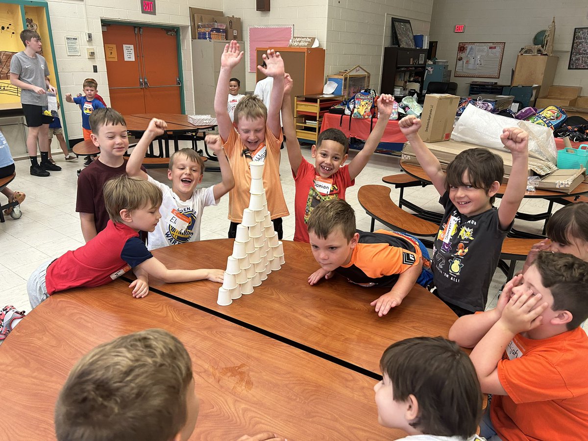 DrFineDover's tweet image. Our summer scholars continue the learning journey!  Great job to our teachers and leaders and student interns!  Camp Invention and STEAM rocks!!  #campinvention #lifelong #buildingfortomorrow