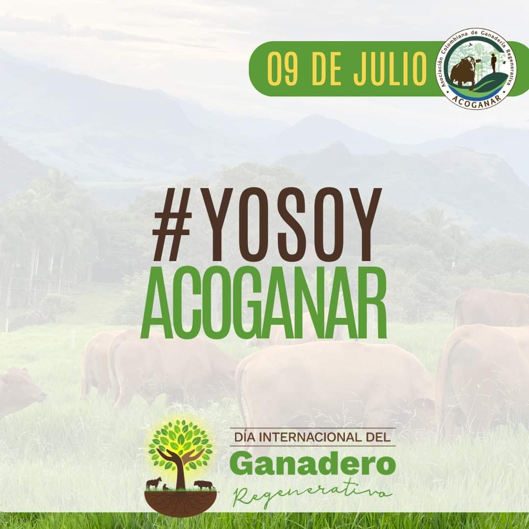 Hace 5 años nacio un sueño, que día a día se ha ido consolidando y transformando la ganadería de Colombia y el mundo... Hoy celebramos nuestro aniversario y el día Internacional del Ganadero Regenerativo.

#YoSoyAcoganar 
#GanaderiaRegenerativa 
#ACOGANAR #CIGANAR