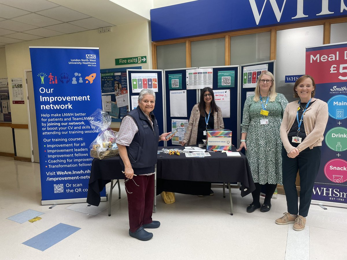 Come and see us, we are at Ealing Hospital outside smiths until 3 today!