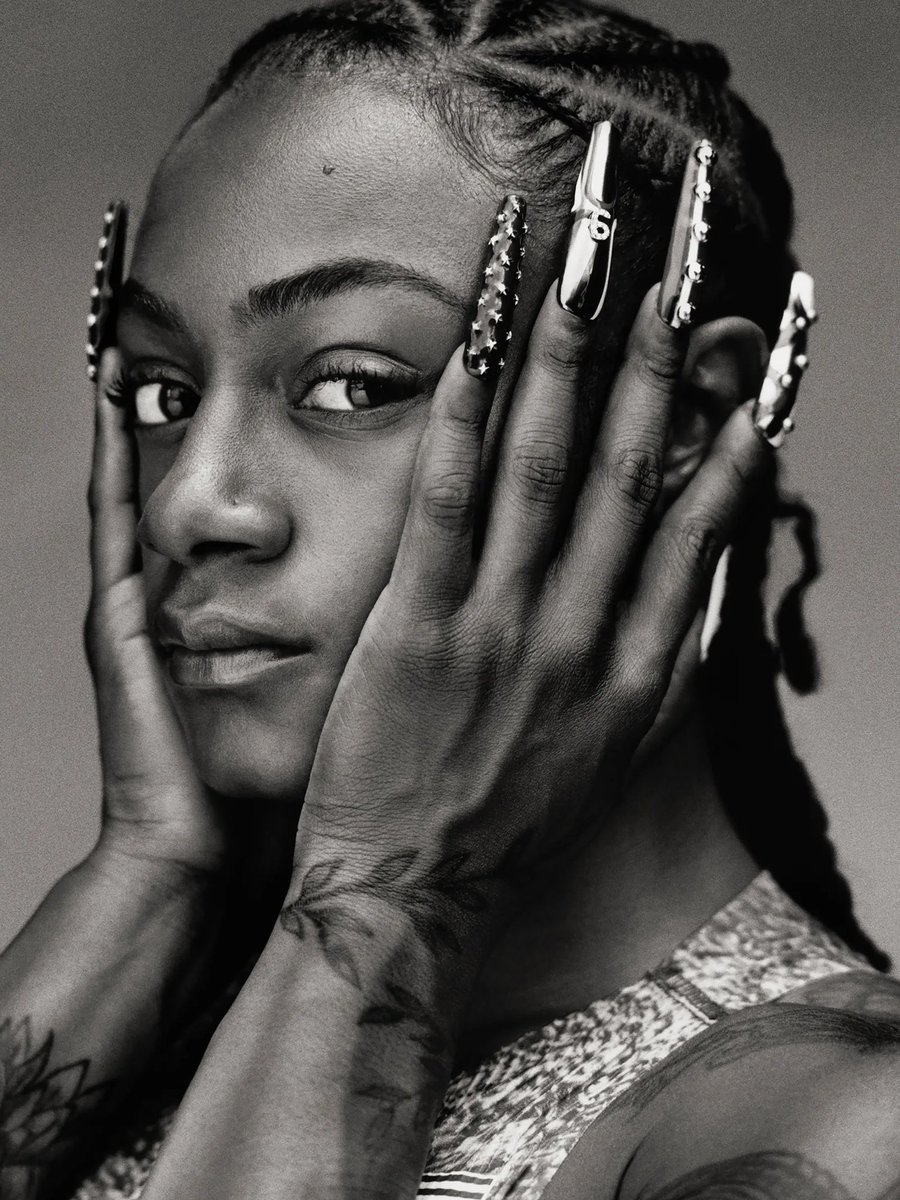 Phil_Lewis_'s tweet photo. Sha’Carri Richardson for Vogue https://t.co/olya4Y3tzF https://t.co/yLG6jtEf5A