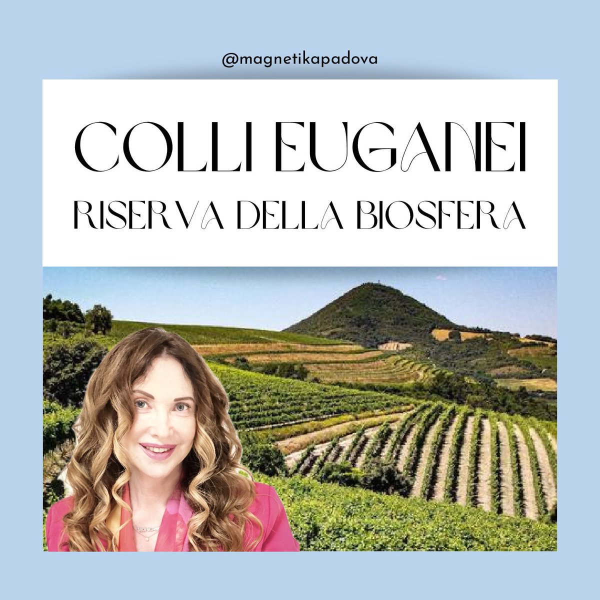 MAGNETIKAPadova's tweet photo. Colli Euganei: Riserva della Biosfera - https://t.co/QUp9oVAap0 https://t.co/AUiYiV9LJc