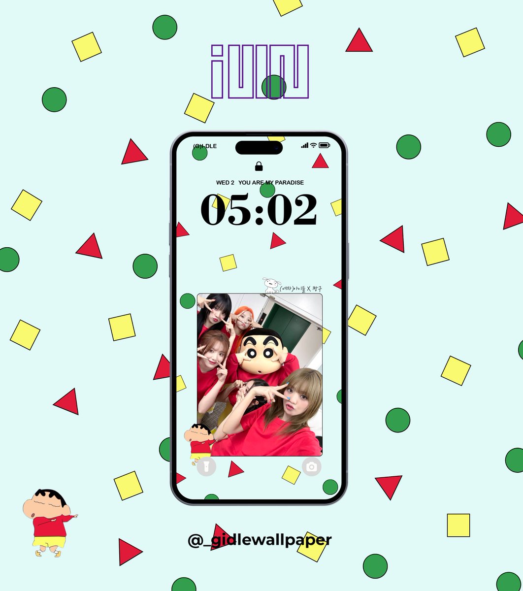 _gidlewallpaper's tweet photo. @G_I_DLE📱’s Wallpaper : (𝐆)𝐈-𝐃𝐋𝐄 𝐗 𝐂𝐫𝐚𝐲𝐨𝐧 𝐒𝐡𝐢𝐧-𝐜𝐡𝐚𝐧

A thread:

https://t.co/ZmORRPYekx

#여자아이들 #아이들 #GIDLE #I_SWAY #클락션 #Klaxon
#GIDLE_Klaxon #짱구 https://t.co/aoS0B3kvJ2