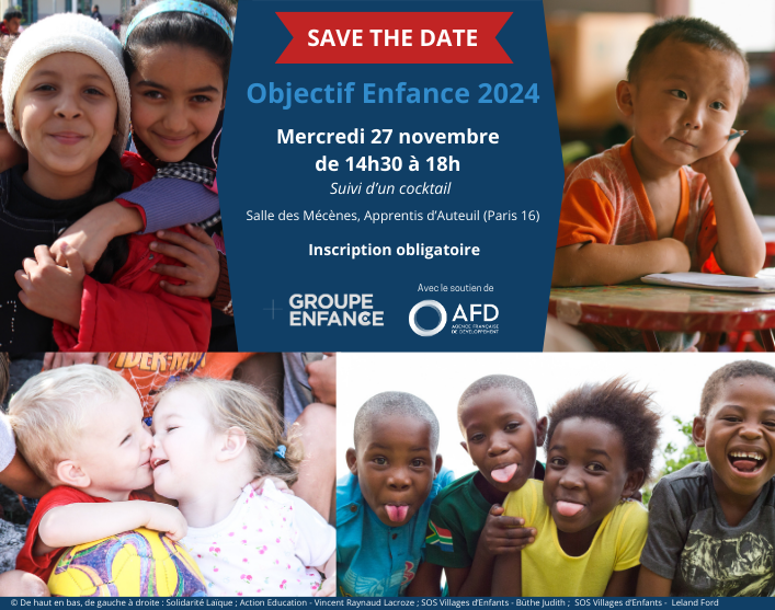 GroupeEnfance's tweet image. 🗓️ Inscrivez-vous à la 9ème édition d’#ObjectifEnfance ! En plus d&apos;une plénière introductive, venez  participer à une bibliothèque humaine interactive avant d’écouter le témoignage des #enfants et des #jeunes dans une table ronde regroupant des acteurs de la #SI 👇