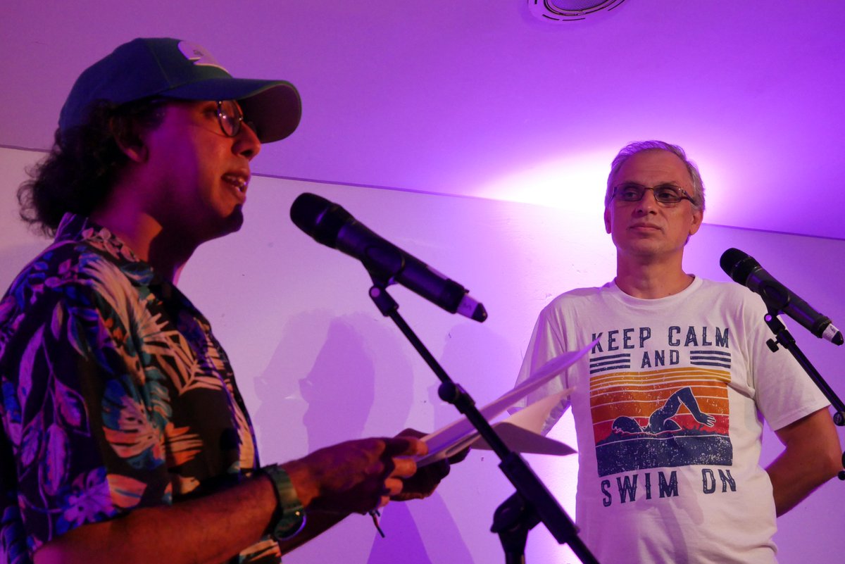 European Poetry Festival (@europepoetfest) on Twitter photo Signing off on our festival 2024 ... a brilliant
<a href="/LV_Literature/">Latvian Literature</a>
Latvian poetry celebration
<a href="/RichMixLondon/">Rich Mix</a>
w/<a href="/MadaraGruntmane/">Madara Gruntmane</a>
<a href="/mitkimayer/">ivars šteinbergs</a>
<a href="/JamiePCameron/">Jamie Cameron</a>
<a href="/graudina_agnese/">Agnese Graudina</a>
<a href="/KomarHanna/">Hanna Komar</a>
<a href="/VikShirley/">Dr. Vik Shirley</a>
<a href="/Andrea__Mason/">Dr Andrea Mason</a>
<a href="/BetaRish/">Rishi Dastidar 🔱🌊</a>
Some amazing performances at europeanpoetryfestival.com/latvia24 Signing off on our festival 2024 ... a brilliant
<a href="/LV_Literature/">Latvian Literature</a>
Latvian poetry celebration
<a href="/RichMixLondon/">Rich Mix</a>
w/<a href="/MadaraGruntmane/">Madara Gruntmane</a>
<a href="/mitkimayer/">ivars šteinbergs</a>
<a href="/JamiePCameron/">Jamie Cameron</a>
<a href="/graudina_agnese/">Agnese Graudina</a>
<a href="/KomarHanna/">Hanna Komar</a>
<a href="/VikShirley/">Dr. Vik Shirley</a>
<a href="/Andrea__Mason/">Dr Andrea Mason</a>
<a href="/BetaRish/">Rishi Dastidar 🔱🌊</a>
Some amazing performances at europeanpoetryfestival.com/latvia24