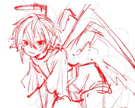 最近の息抜き落書きで絵をずっと描いていることをアピっとくね… 今はギャンギャンに作業してます 