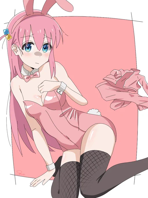 「あっ、リョ…リョウさん…」 #ぼっち・ざ・ろっく 