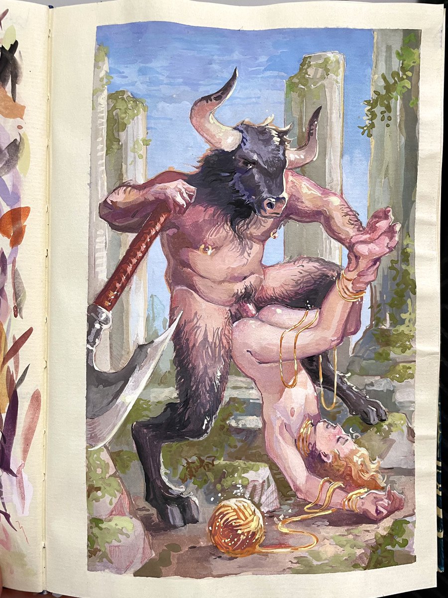 OctoErotic's tweet photo. Hey #PortfolioDay !

I’m Octavian, an NSFW hobby artist, currently doing a mix of traditional and digital art.

I don’t currently take commissions, but I appreciate tips and will eventually be selling some of my traditional paintings on my ☕️:
 https://t.co/V188YseGYe https://t.co/WnRiJBdpck