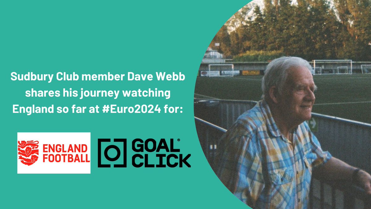 Sporting Memories (@sportsmemnet) on Twitter photo Sharing the experience of watching <a href="/England/">England</a> at home!
We were delighted that Sudbury Club member and volunteer Dave has featured in a special project during #Euro2024 with <a href="/Goal_Click/">Goal Click</a>, capturing his journey of watching the Three Lions so far!
More here: sportingmemories.uk/news/news/daveโฆ Sharing the experience of watching <a href="/England/">England</a> at home!
We were delighted that Sudbury Club member and volunteer Dave has featured in a special project during #Euro2024 with <a href="/Goal_Click/">Goal Click</a>, capturing his journey of watching the Three Lions so far!
More here: sportingmemories.uk/news/news/daveโฆ