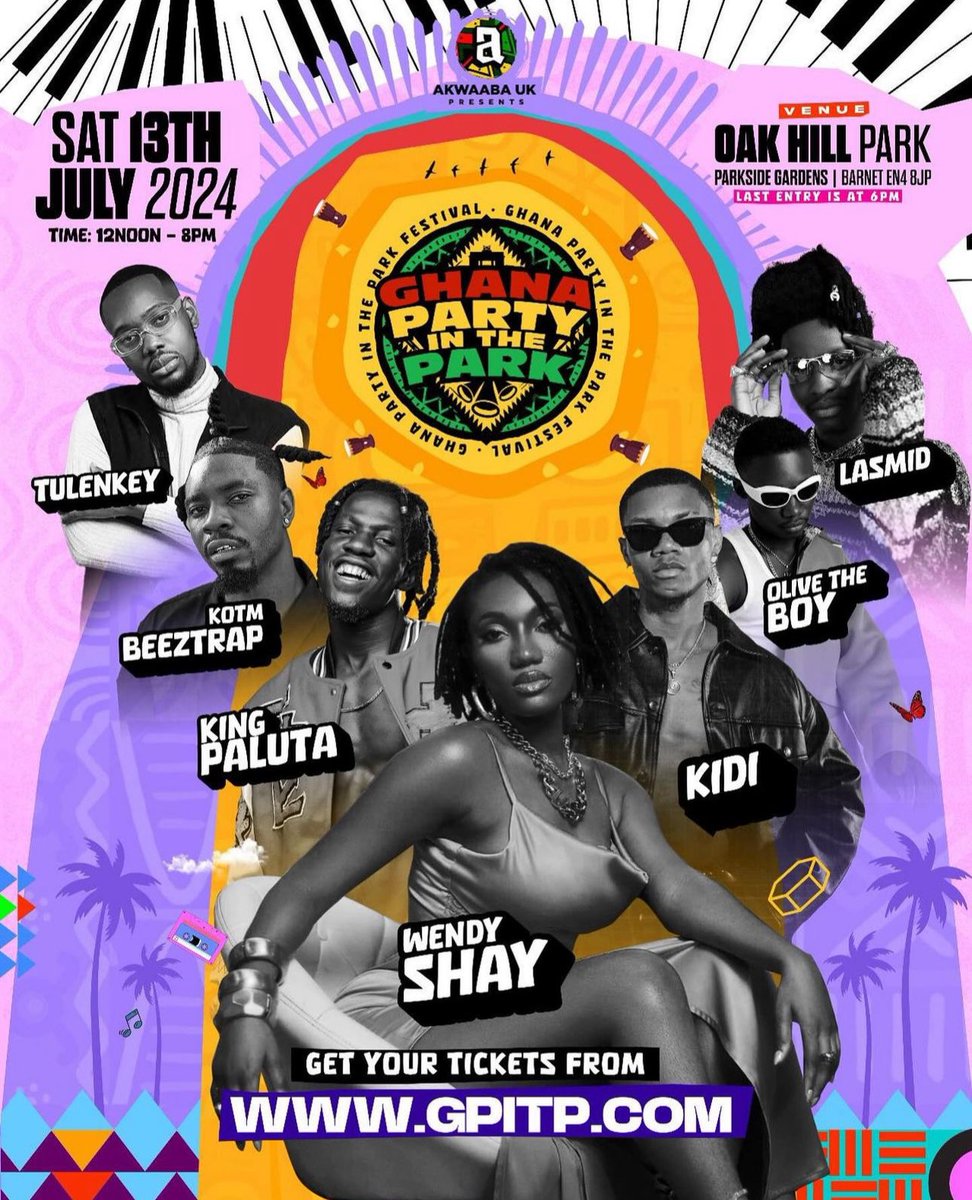 Exciting weekend ahead with two massive events! 🇬🇭 

🌳 Ghana Party in the Park - UK 🇬🇧 
🌳 DMV Party in the Park - USA 🇺🇸 

Let's pull up and show our support! 

#GhanaPartyInThePark #DMVPartyInThePark #SupportGhanaianEvents #GhanaianCommunity <a href="/Akwaabauk/">Akwaabauk</a> <a href="/DMVpartyintheP/">🇺🇸DMVpartyinthepark🇺🇸</a>