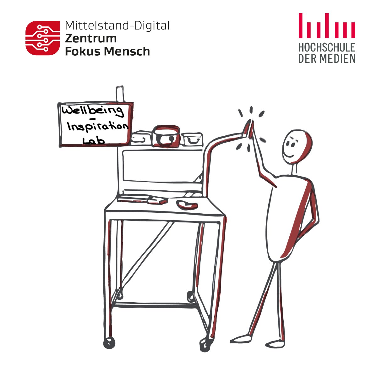 🌟 Am 31.07. laden wir in das Wellbeing Inspiration Lab an die <a href="/hdm_stgt/">Hochschule der Medien (HdM)</a> ein. Erfahren Sie, wie wir unsere Arbeit durch Technologien positiv beeinflussen und zu #Wohlbefinden und #Kreativität beitragen können.
Informationen + Anmeldung: shorturl.at/XNd8K