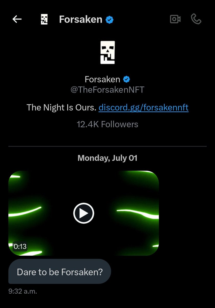 Guess who is Darklisted 
<a href="/TheForsakenNFT/">Forsaken</a>