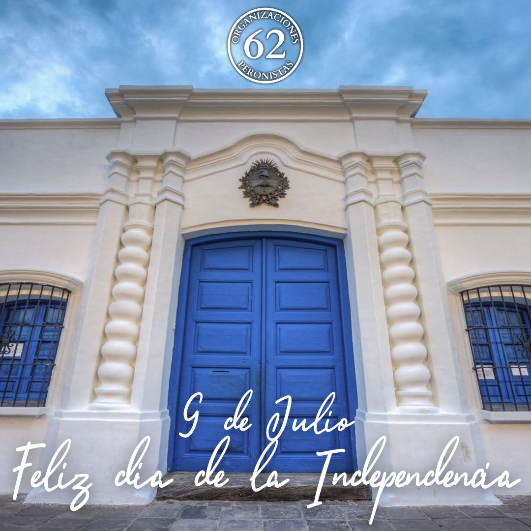 🇦🇷¡Feliz día de la Independencia!🇦🇷

En este 9 de Julio sigamos defendiendo nuestra bandera con pasión y orgullo✌🏽

#LaPatriaNoSeVende