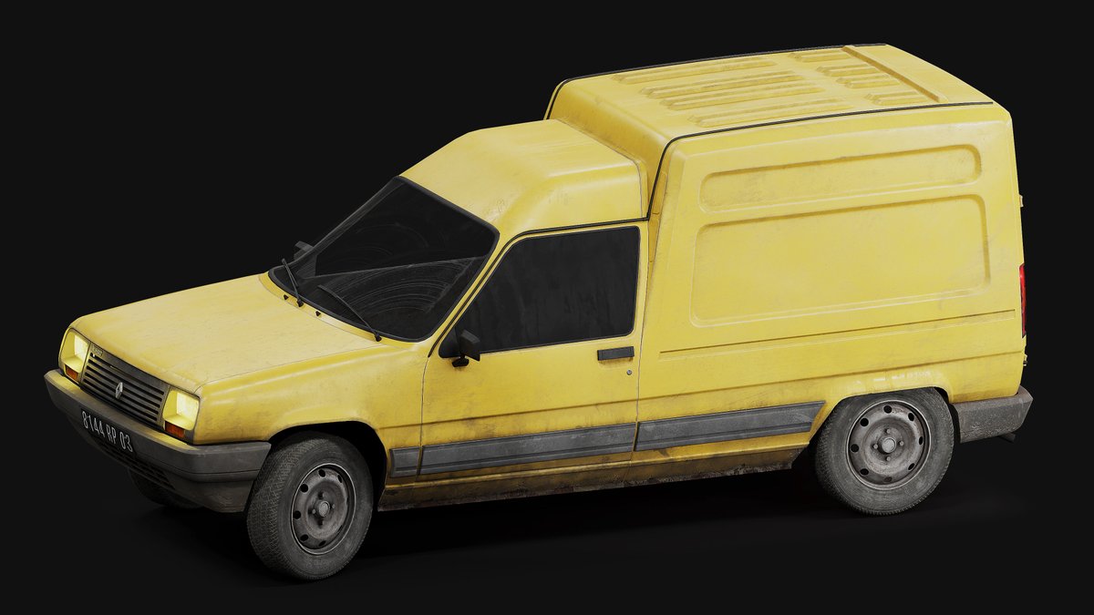 Hey #PortfolioDay
I'm François, 3D Artist at Ubisoft Québec, love making cars and hard surface stuff!