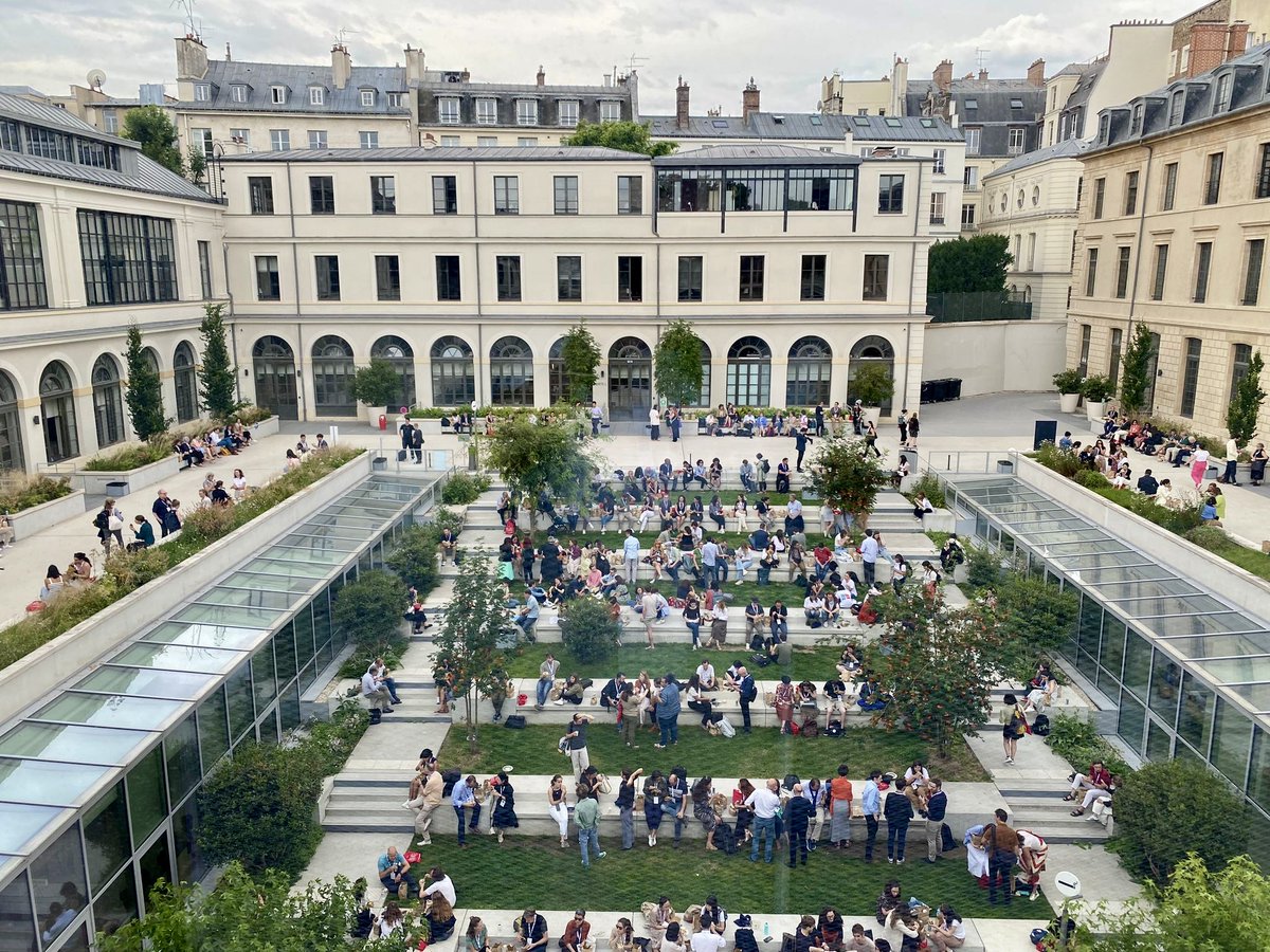 Aseem Inam (@tru_lab) on Twitter photo #Paris is abound with special, and even sometimes magical, touches in #urbanism that extend far beyond the often rigid and formulaic design approaches in the #UK. Here in the courtyard of @SciencesPo, participants at the #aesop2024 conference gather for lunch. Image: <a href="/EKarimnia/">Eli Karimnia</a> #Paris is abound with special, and even sometimes magical, touches in #urbanism that extend far beyond the often rigid and formulaic design approaches in the #UK. Here in the courtyard of @SciencesPo, participants at the #aesop2024 conference gather for lunch. Image: <a href="/EKarimnia/">Eli Karimnia</a>