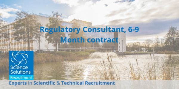 Simon_ScienceSR's tweet photo. New opportunity! Regulatory Consultant, 6-9 Month contract - #StAlbans. https://t.co/Ug0tbSgqJW https://t.co/dH0v2oBLIS