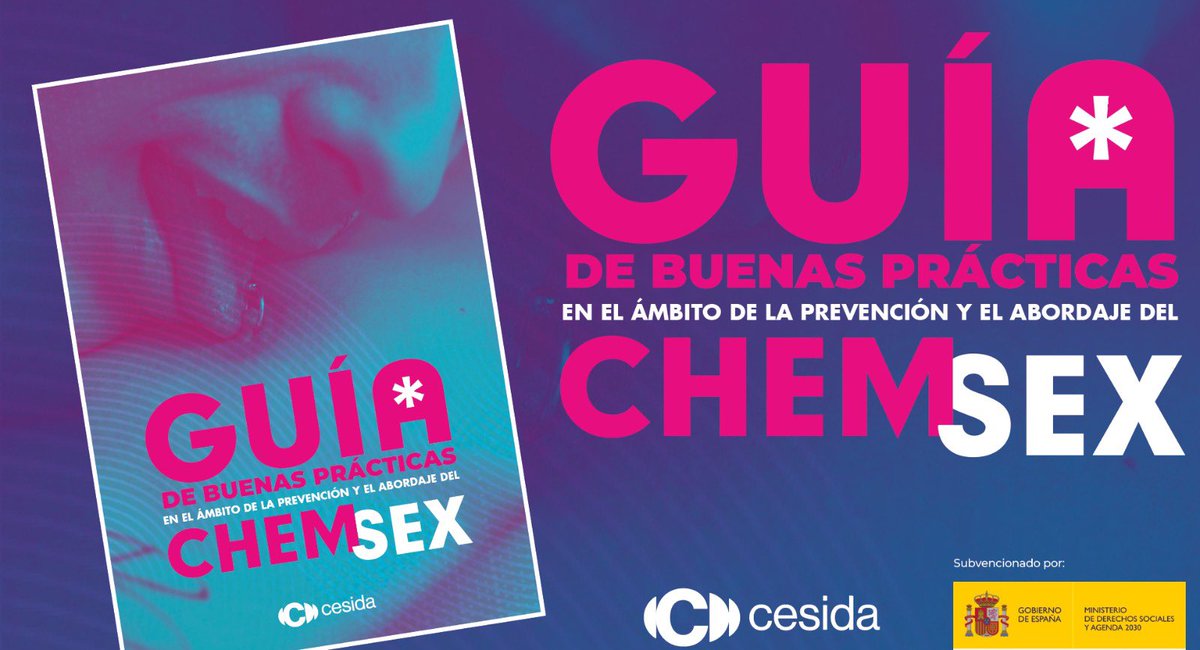 📚 ¿Conoces ya la primera Guía de Buenas Prácticas para la Prevención y Abordaje del Chemsex? Este proyecto innovador reúne y difunde estrategias eficaces para la intervención y prevención del fenómeno del chemsex.

¡No te pierdas esta valiosa herramienta! 🌟

¡DESCÁRGATELA! 👉