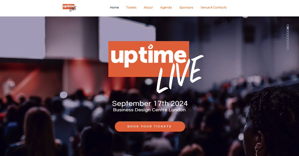 uptimeglobal's tweet image. UptimeLIVE.

📅 Date: September 17, 2024
🕐 Time: 8:30 AM - 5:00 PM 
📍 Location: The Business Design Centre, London

10+ Expert Speakers | 15+ Sessions | 20+ Vendors | 500+ Attendees | No Direct Selling

Secure your spot today  👉 bit.ly/3xGfK5k

#UptimeLIVE
