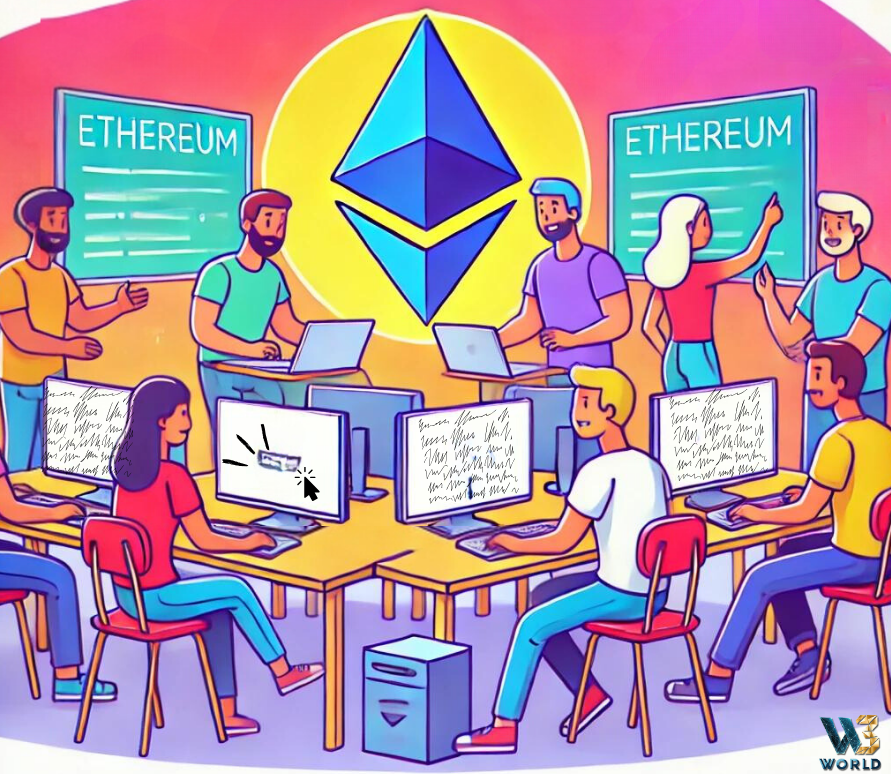 web3world783761's tweet photo. 🔊@ethereum is hosting its first protocol #hackathon !🚀👩‍💻Join #developers to innovate and create on the #Ethereum platform. #ETHHackathon #BlockchainInnovation #Crypto #CryptoNews #Web3 #ETH #Blockchain https://t.co/s2JLYtbKBN