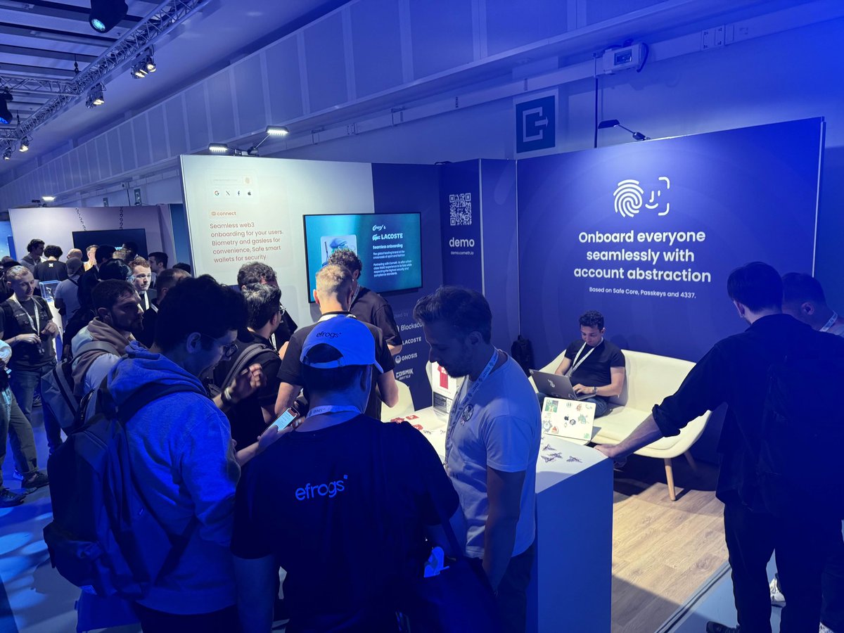 Cometh's tweet photo. Come meet us at @EthCC and try to win this amazing Just Do Eth tee shirt by trying our onboarding solution ! #Ethcc2024 https://t.co/p1mdL6Z3hq