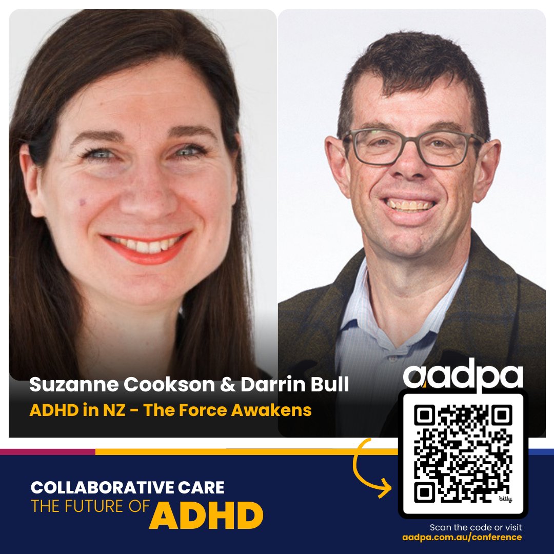 The Force Awakens. ADHD NZ is advancing access to diagnosis and treatment by tackling workforce constraints, and special authority rules in collaboration with government and medical colleges.
Register now:  aadpa.com.au/2024-annual-ad…
#aadpacon24 #aadpaadhd24
#adhd2024