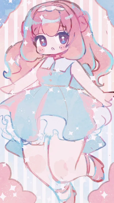 おえかきしたよ 