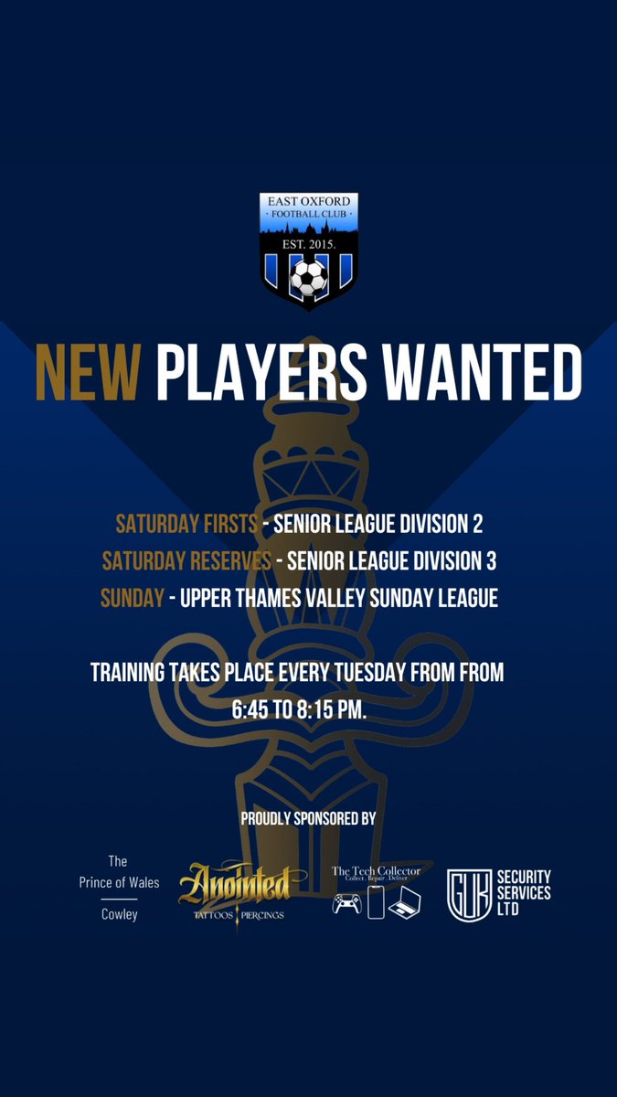 Our men’s teams are seeking to bolster there Squads for the upcoming season. Training tonight. #preseason #football #mensfootball #training