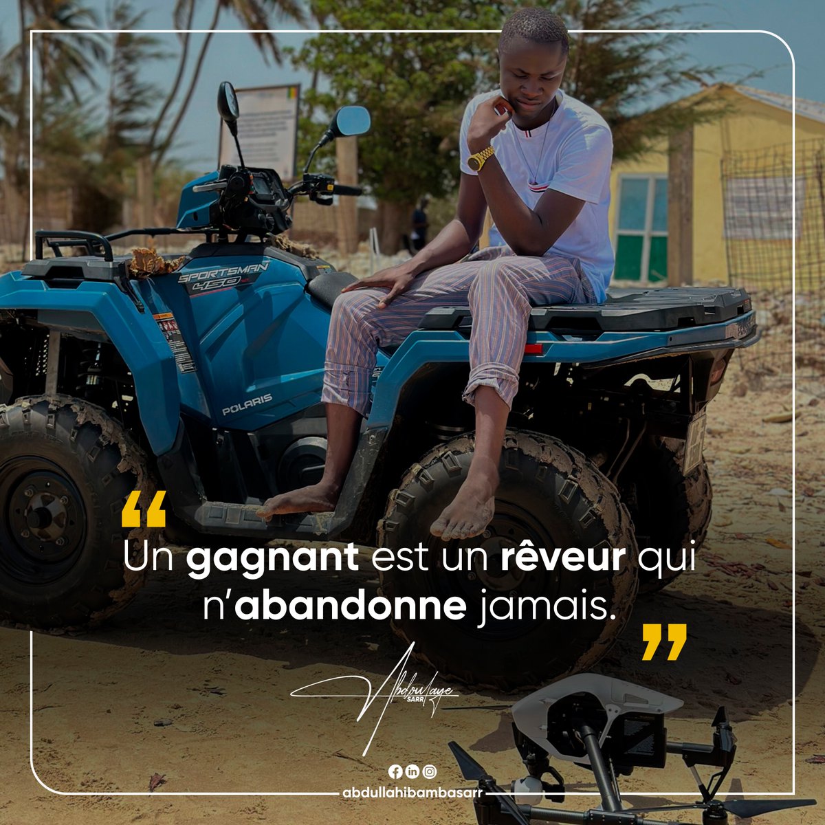 abdullahibamba's tweet photo. “Un gagnant est un rêveur qui n’abandonne jamais.” – Nelson Mandela

Rêver grand et persévérer, c’est ce qui nous mène vers la réussite.

Continuons à croire en nos rêves et à travaillons dur pour les réaliser.

#Motivation #Succès #Détermination https://t.co/f9GffEUDnV