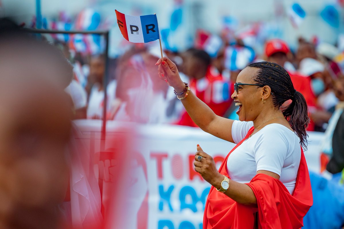 rpfinkotanyi's tweet photo. Today, President Kagame continues his campaign rally in Gicumbi District, once home to the operational headquarters of the RPA forces during the liberation struggle.

Follow live here:  https://t.co/KfKE03kCKz

#ToraKagame24 https://t.co/dzqSOAlV7M