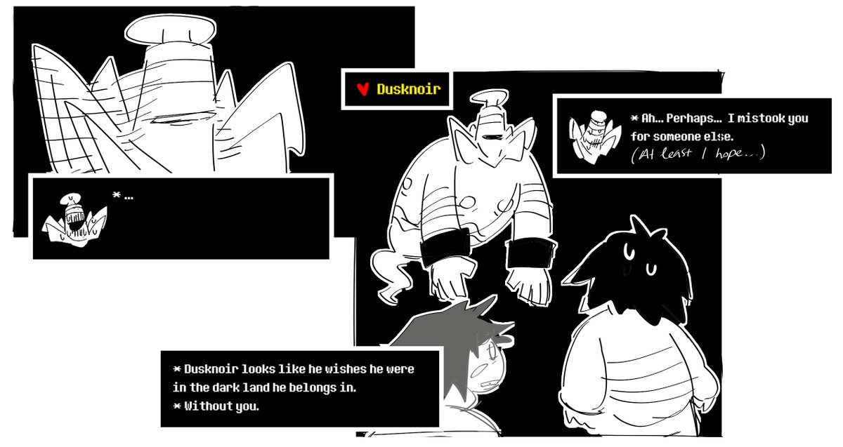 scribzag24's tweet photo. dusknoir is easier in the pacifist route https://t.co/S5HnzLXWHq